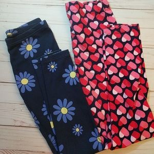 Two pair Gymboree pant leggings size 10
